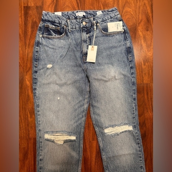 Good American Good '90s Icon in Indigo065 jeans size 10 NWT - Picture 5 of 7